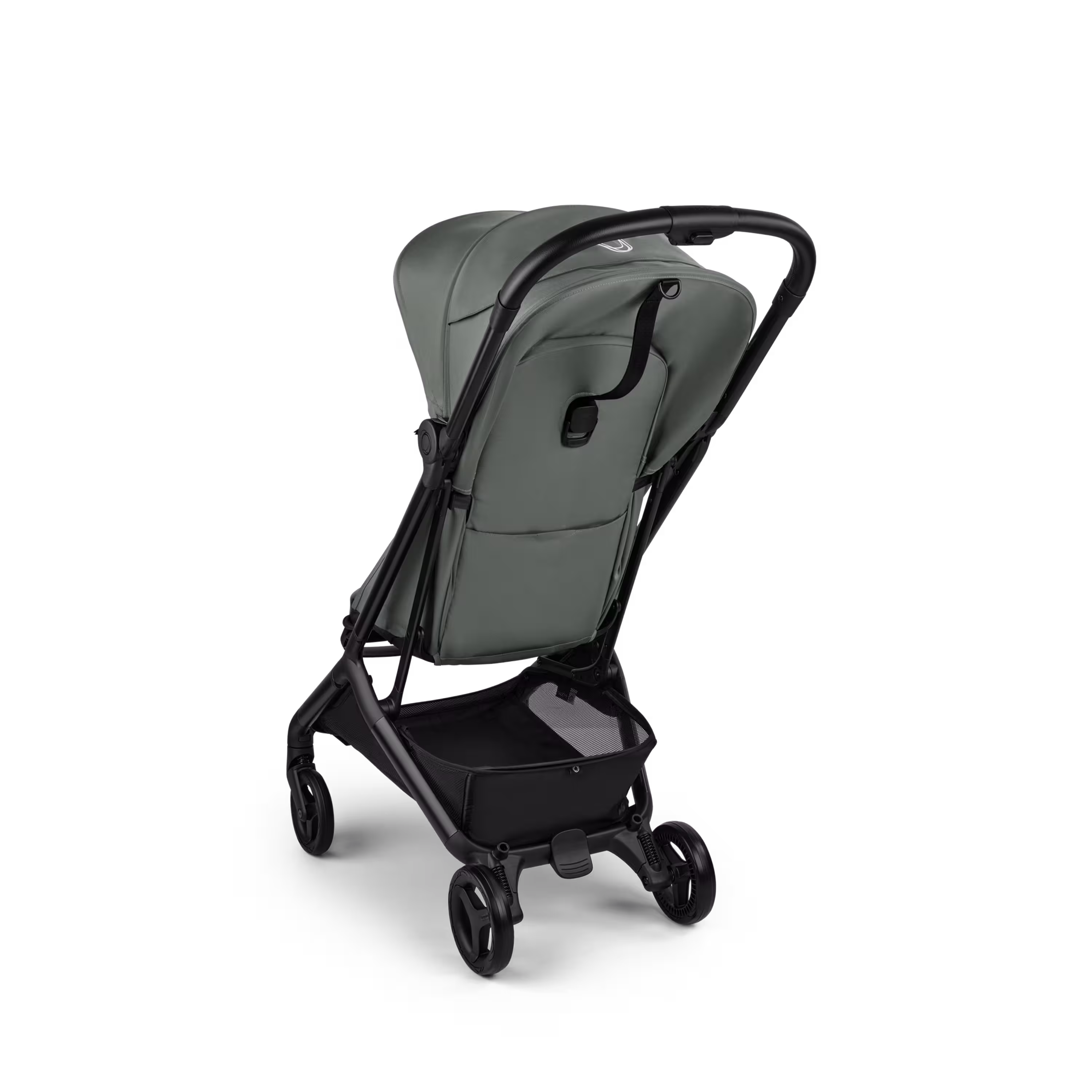 Bugaboo Butterfly 2 Poussette de voyage châssis noir, habillages forest green, capote forest green - Main Modal Image Slide 3 of 8