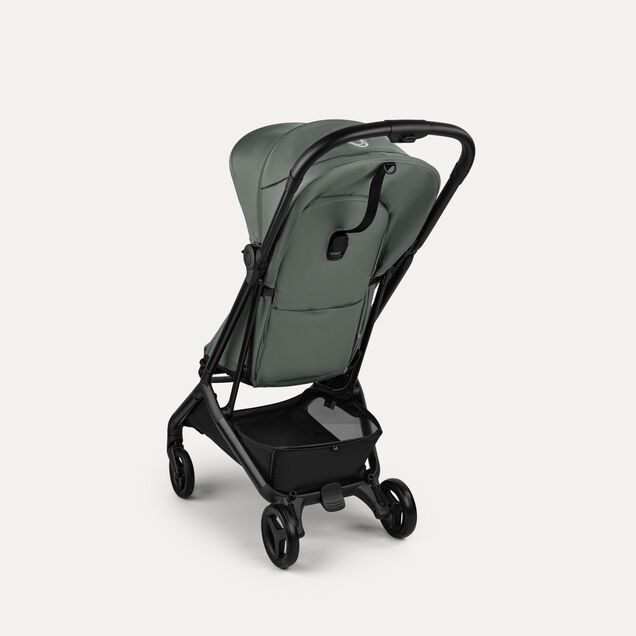 Bugaboo Butterfly 2 travel stroller black base, forest green fabrics, forest green sun canopy - Main Image Slide 3 of 8