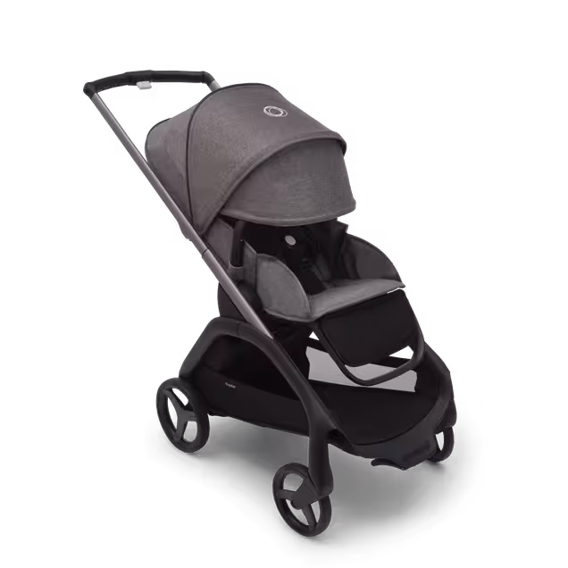 Refurbished Bugaboo Dragonfly complete GRAPHITE/GREY MELANGE-GREY MELANGE - Main Image Slide 2 of 11