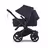 Bugaboo Donkey 6 double stroller black base, deep indigo fabrics, deep indigo sun canopy  - Thumbnail Slide 3 of 10