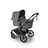 Bugaboo Fox 5 Renew 2-in-1 stroller black base, forest green fabrics, forest green sun canopy - Thumbnail Slide 2 of 11