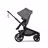 Bugaboo Kangaroo 2-in-1 stroller black base, moon grey fabrics, moon grey sun canopy - Thumbnail Slide 4 of 18