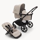 Bugaboo Fox 5 complete UK BLACK/DESERT TAUPE-DESERT TAUPE