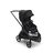 RBLU Bugaboo Dragonfly bassinet and seat stroller black base, midnight black fabrics, midnight black  sun canopy - Thumbnail Slide 2 of 13