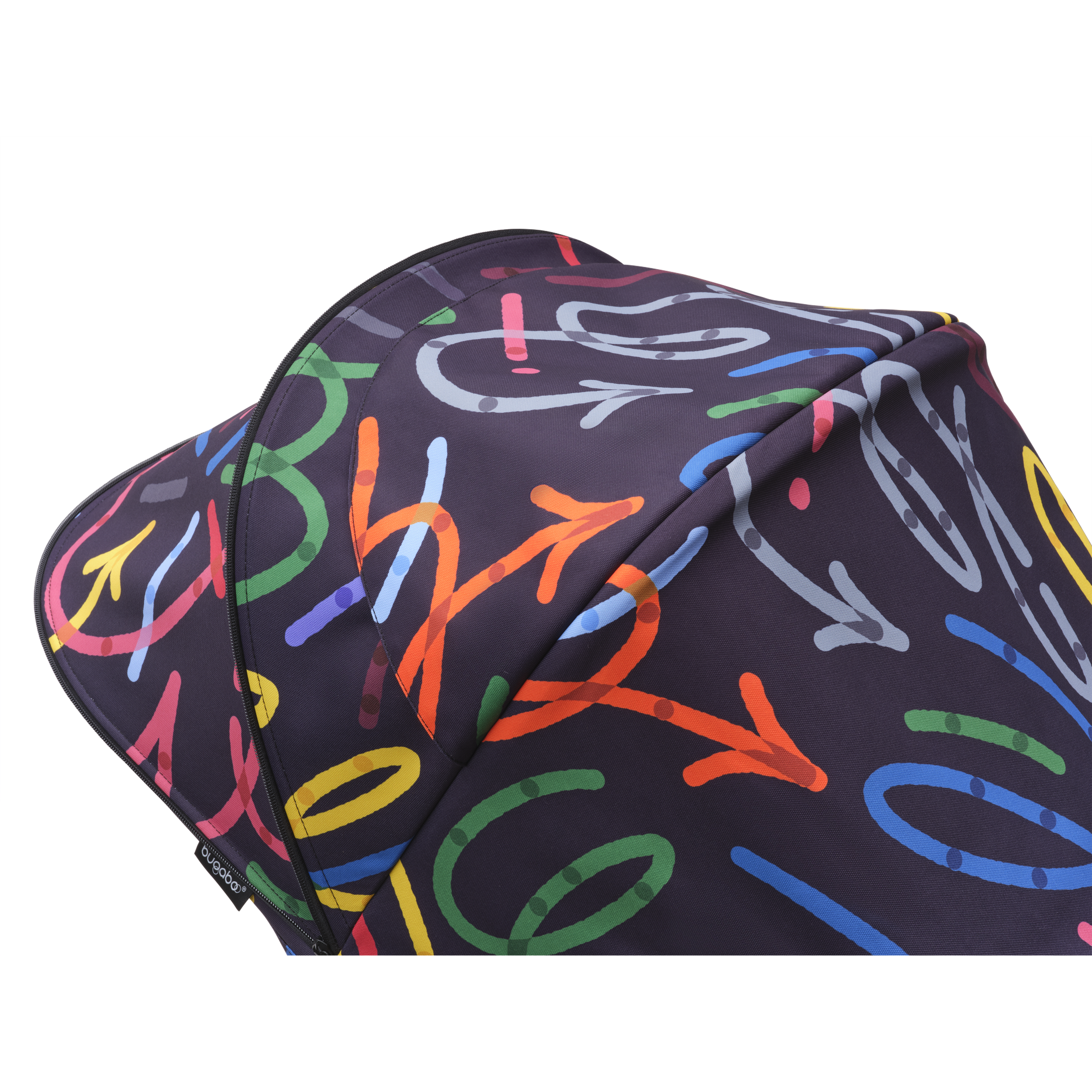 Bugaboo Fox 3 sun canopy Art of Discovery DARK BLUE  - Thumbnail Slide 4 of 6