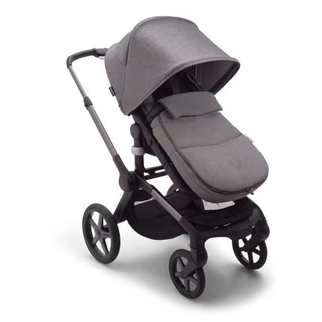 Bugaboo footmuff RW fabric NA GREY MELANGE - Main Image Slide 2 of 7