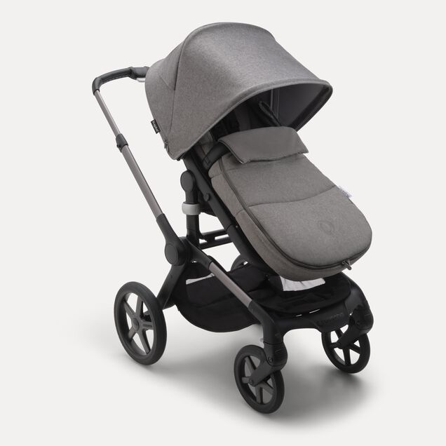 Bugaboo footmuff GREY MELANGE - Main Image Slide 2 of 7