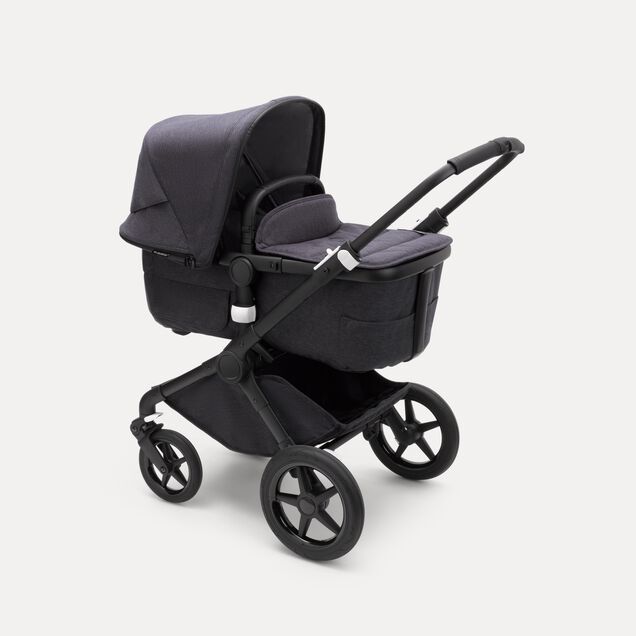Refurbished Bugaboo Fox 3 Mineral complete UK BLACK/WASHED BLACK - Main Image Slide 1 of 13