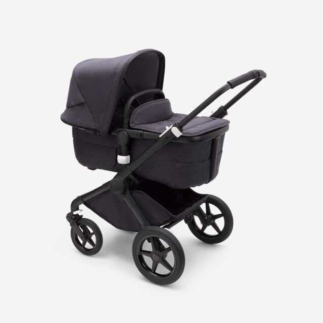 Refurbished Bugaboo Fox 3 Mineral complete AU BLACK/WASHED BLACK - Main Image Slide 1 of 13