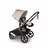 Bugaboo Kangaroo seat-only stroller black base, desert taupe fabrics, desert taupe sun canopy - Thumbnail Slide 1 of 11