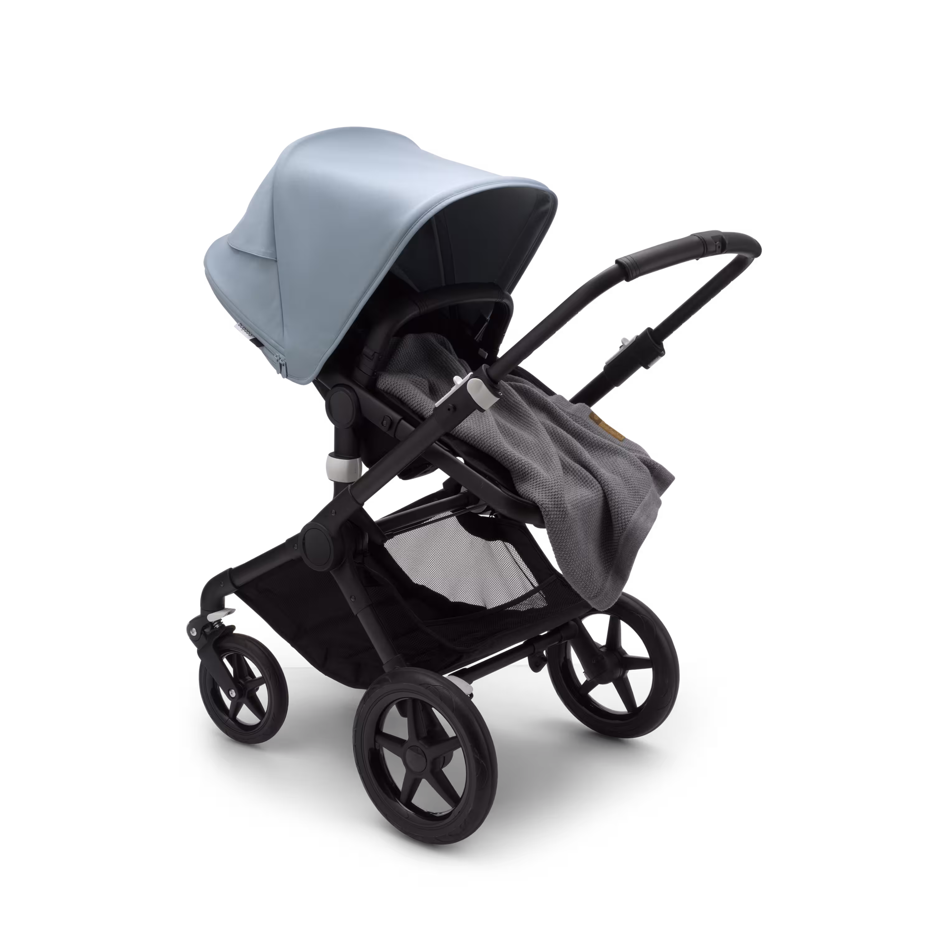 Refurbished Bugaboo Soft Wool Blanket LIGHT GREY MELANGE - Main Modal Image Slide 2 of 10