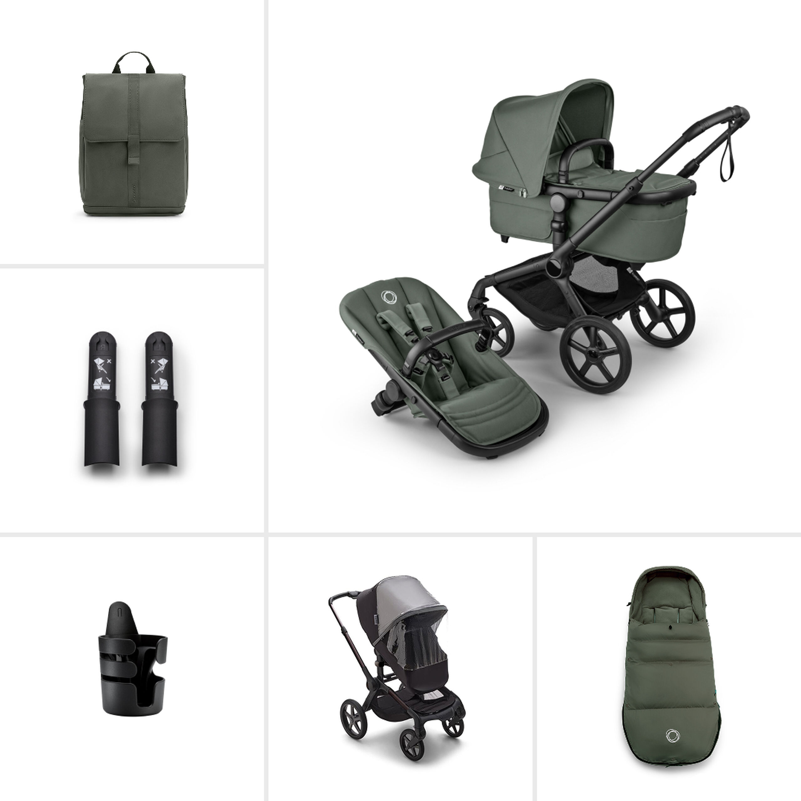Bugaboo Fox 5 Renew Complete stroller bundle - Thumbnail Slide 1 of 7