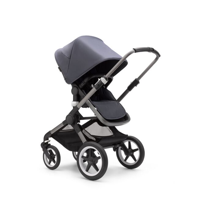Refurbished Bugaboo Fox 3 complete UK GRAPHITE/STORMY BLUE-STORMY BLUE - Main Image Slide 2 of 7