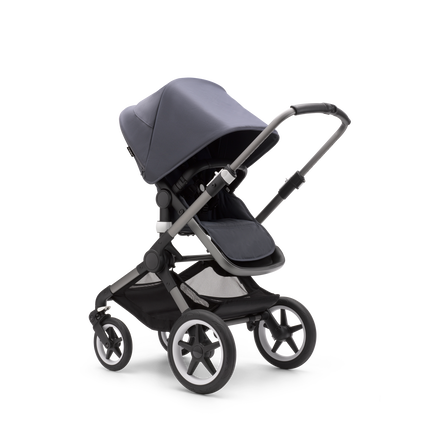 PP Bugaboo Fox 3 complete UK GRAPHITE/STORMY BLUE-STORMY BLUE