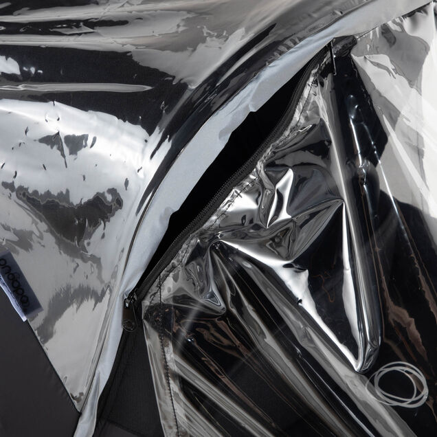 Refurbished Bugaboo Fox/Cameleon/Lynx high performance raincover BLACK - Main Image Slide 3 of 11