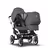Bugaboo Donkey 3 Duo travel system grey melange sun canopy, grey melange fabrics, aluminium base - Thumbnail Slide 12 of 14
