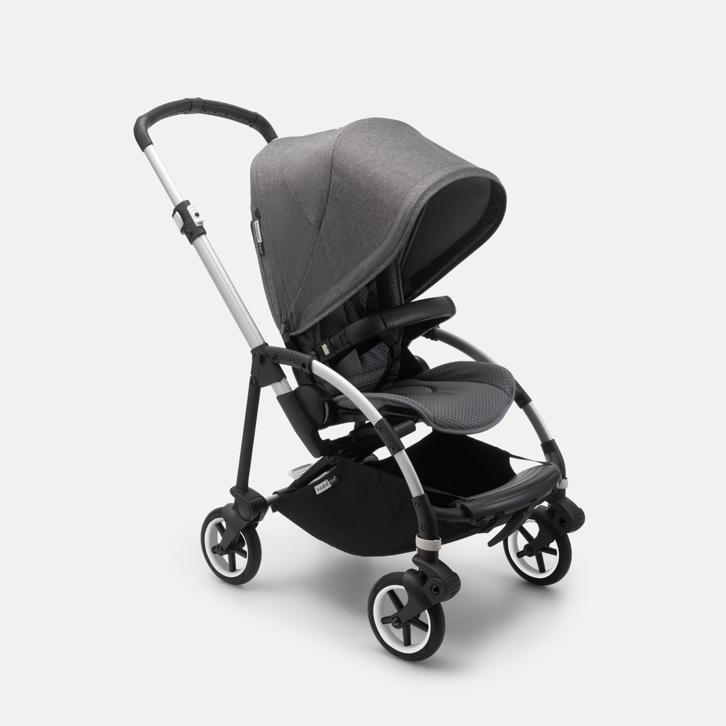 Bugaboo Bee6 complete ALU/GREY -GREY MELANGE - Main Modal Image Slide 1 of 3