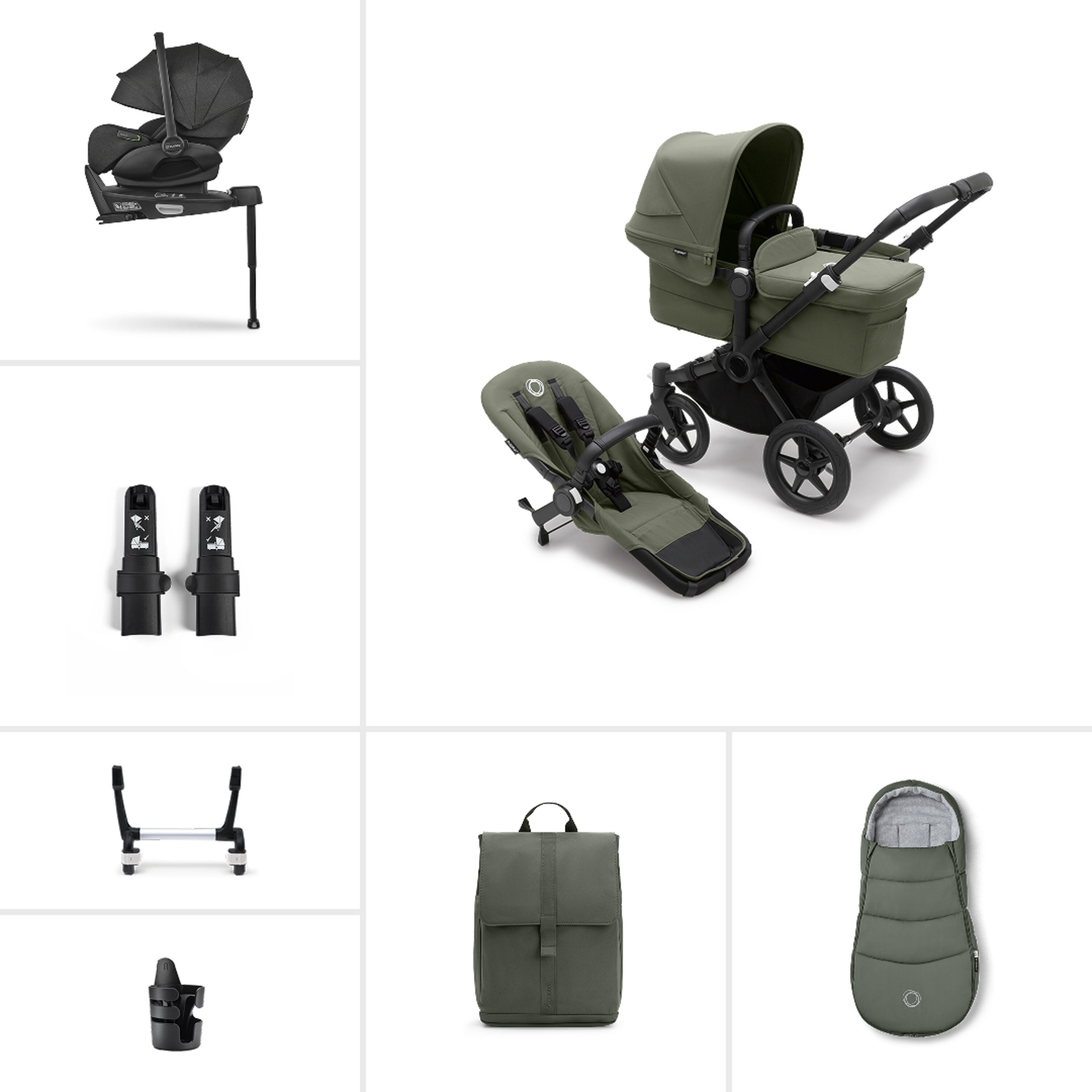 Bugaboo Donkey 5 Mono Ultimate newborn bundle - Main Modal Image Slide 1 of 9