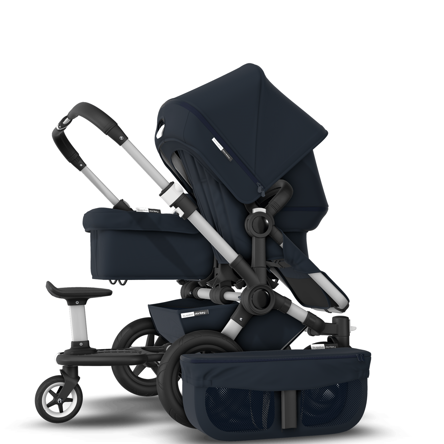 Bugaboo Donkey 2 Duo Sit and stand double stroller classic collection ...