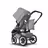 Refurbished Bugaboo Donkey2 Mono complete BLACK/MINERAL LIGHT GREY - Thumbnail Slide 7 of 14