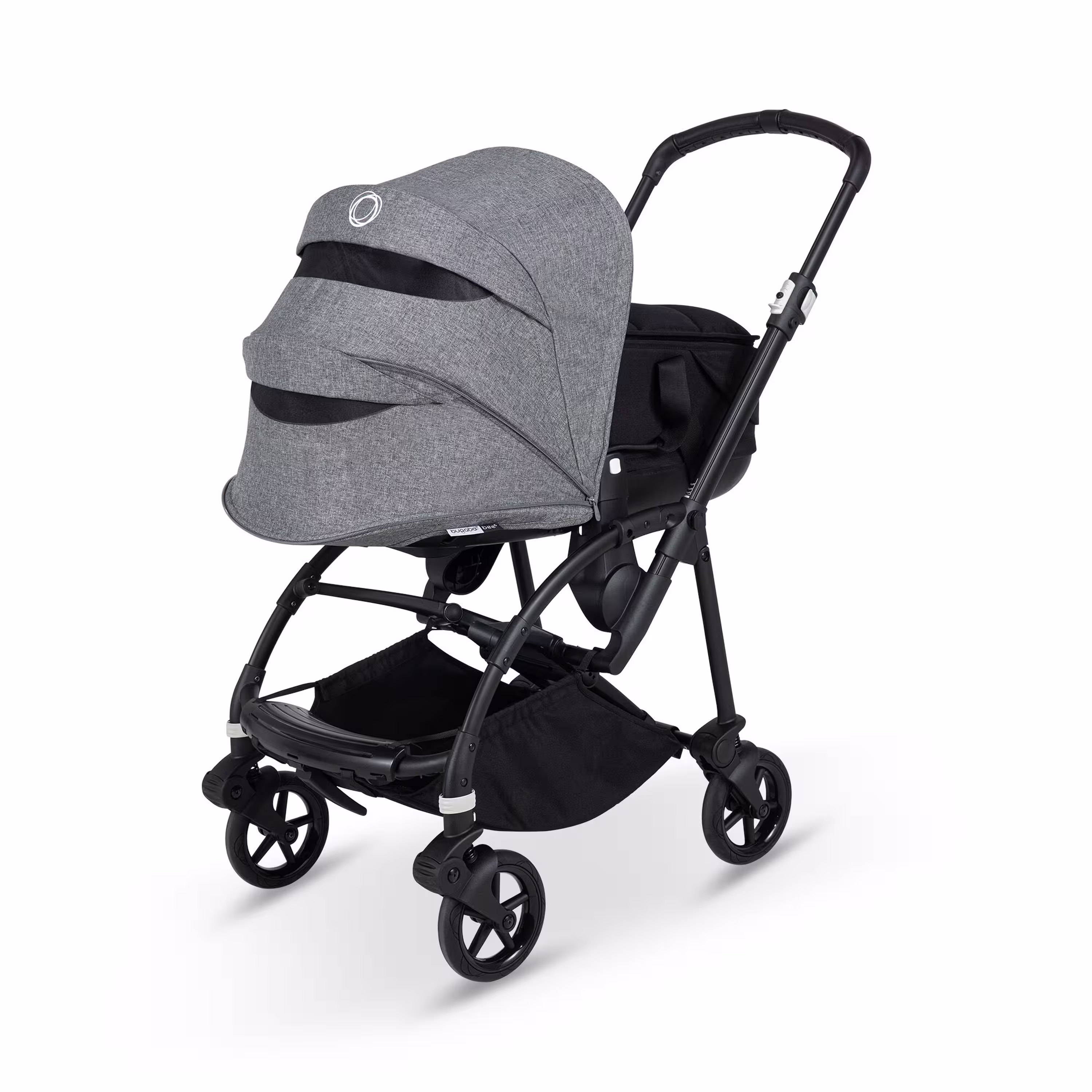 Bugaboo Bee6 sun canopy GREY MELANGE - Main Modal Image Slide 20 of 23
