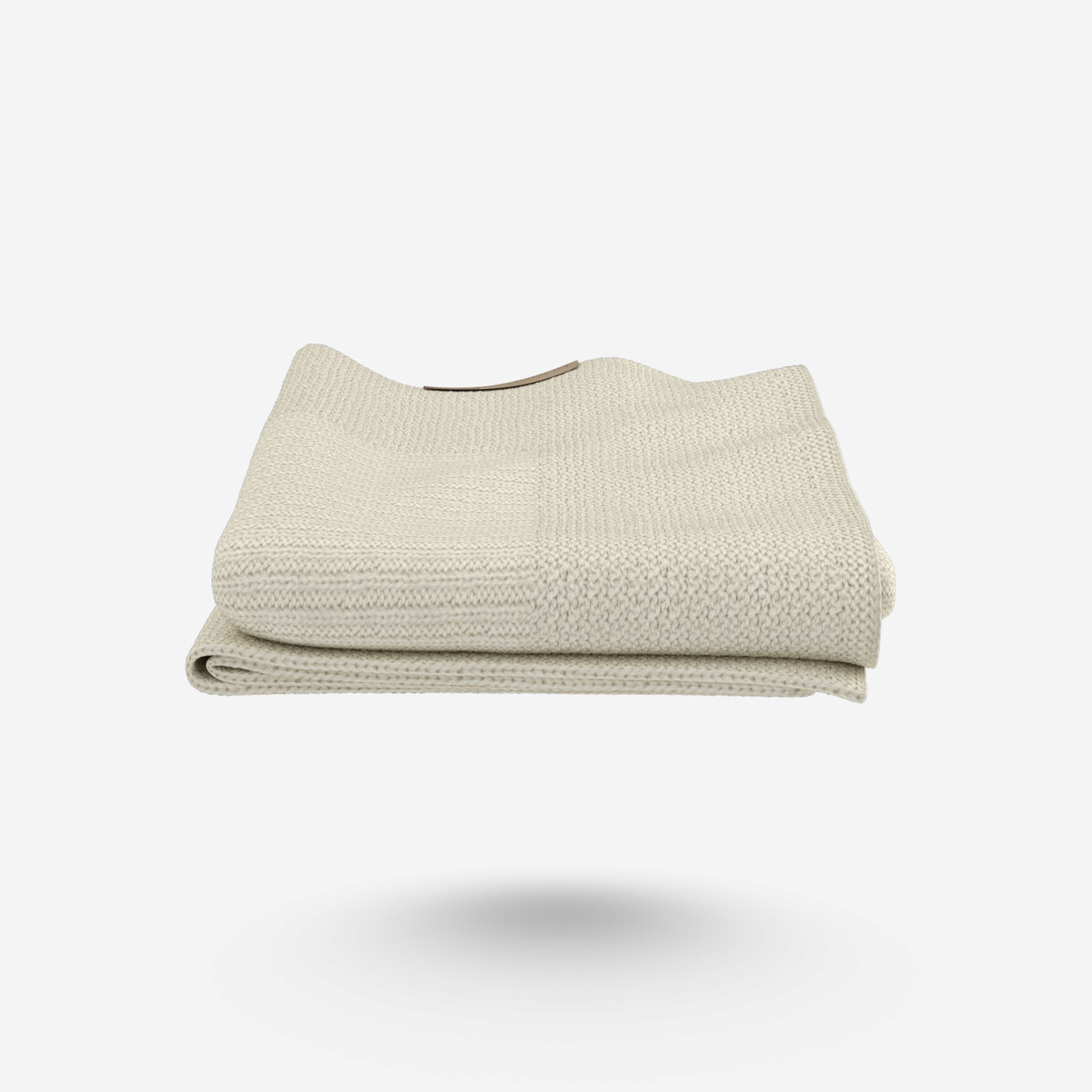 Bugaboo Soft Wool Blanket OFF WHITE MELANGE - Main Modal Image Slide 6 of 9