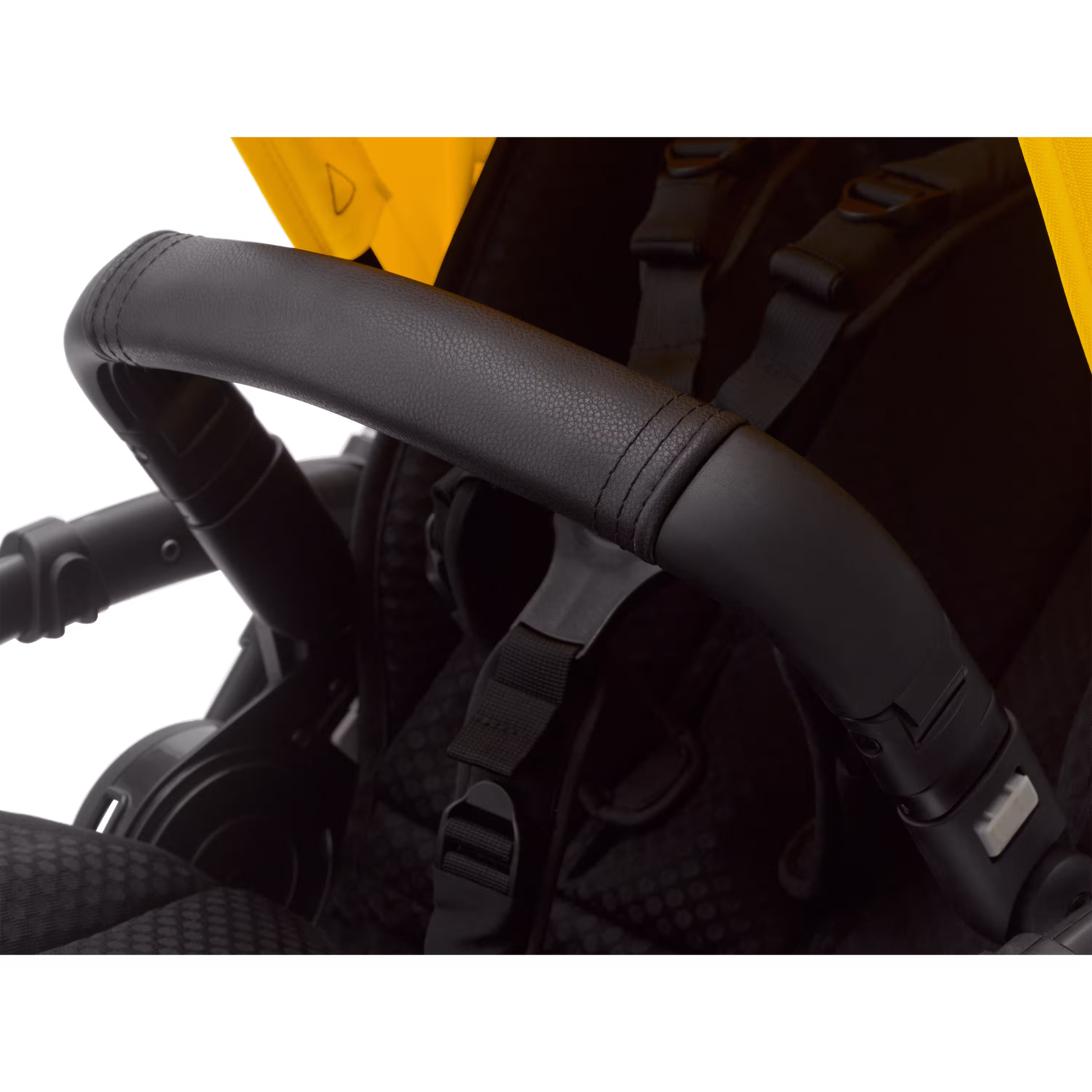 US - B6 bassinet stroller bundle black, black, lemon yellow - Main Modal Image Slide 5 of 15