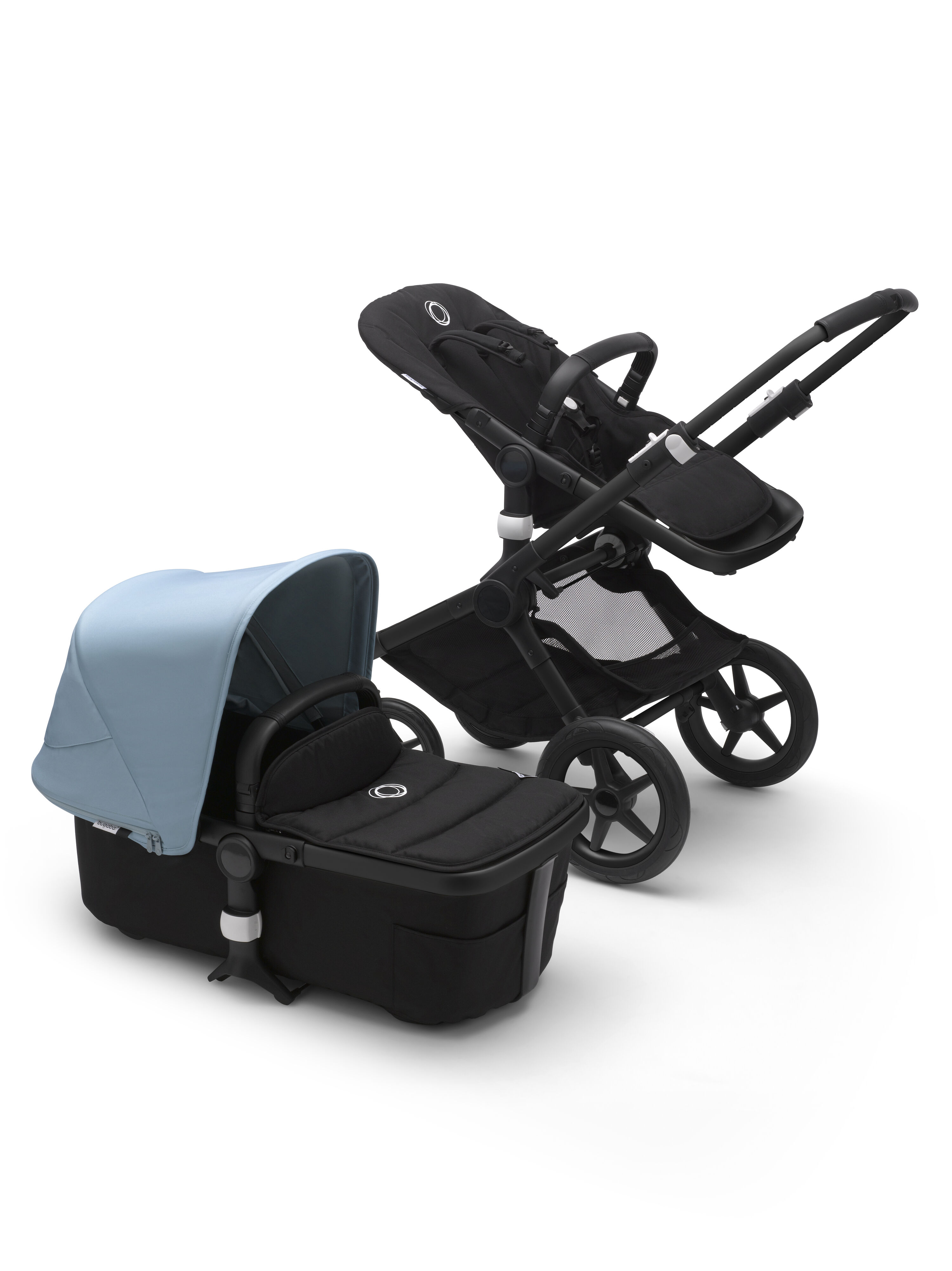 Bugaboo Fox 2 complete | BLACK/BLACK-VAPOR BLUE - Main Modal Image Slide 2 of 2