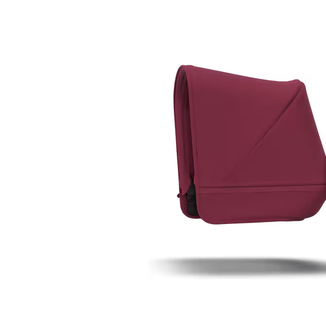 Bugaboo Donkey2 sun canopy RUBY RED - Main Image Slide 3 of 6