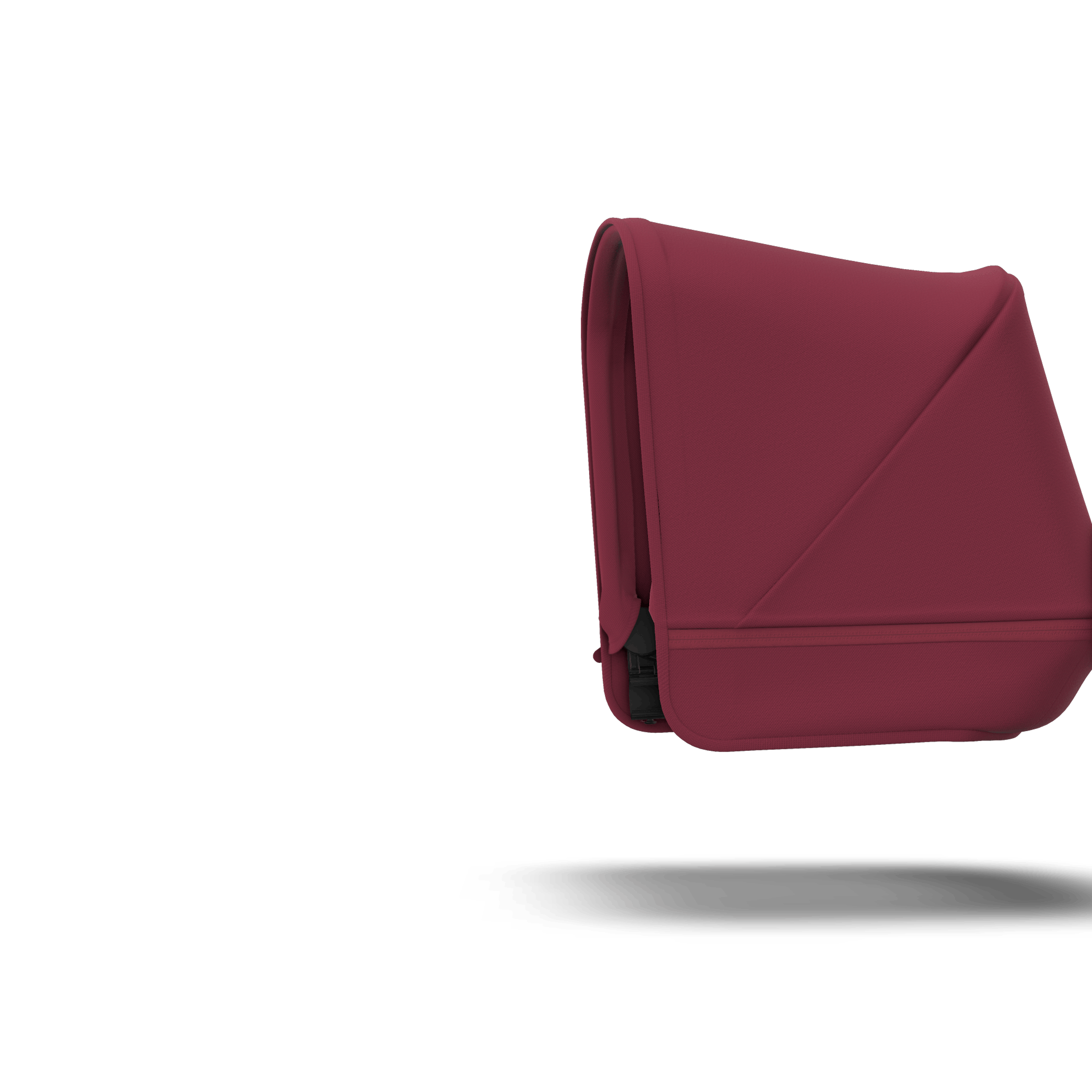 Bugaboo Donkey2 sun canopy RUBY RED - Thumbnail Slide 3 of 6