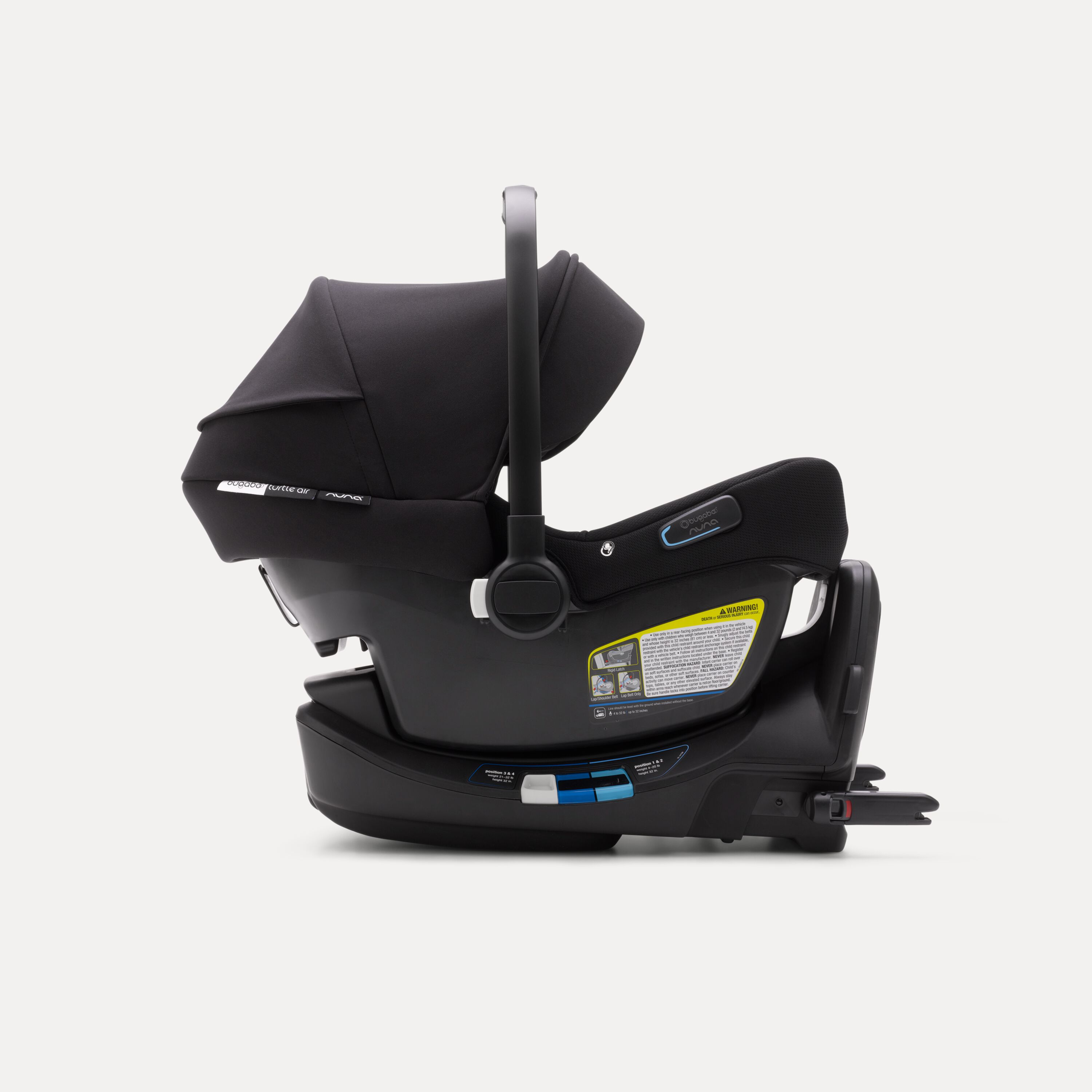 Bugaboo Turtle air by Nuna car seat + base US BLACK - Main Modal Image Slide 10 of 13