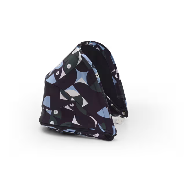 Bugaboo Bee 6 sun canopy Animal Explorer GREEN/ LIGHT BLUE - Main Image Slide 3 of 3