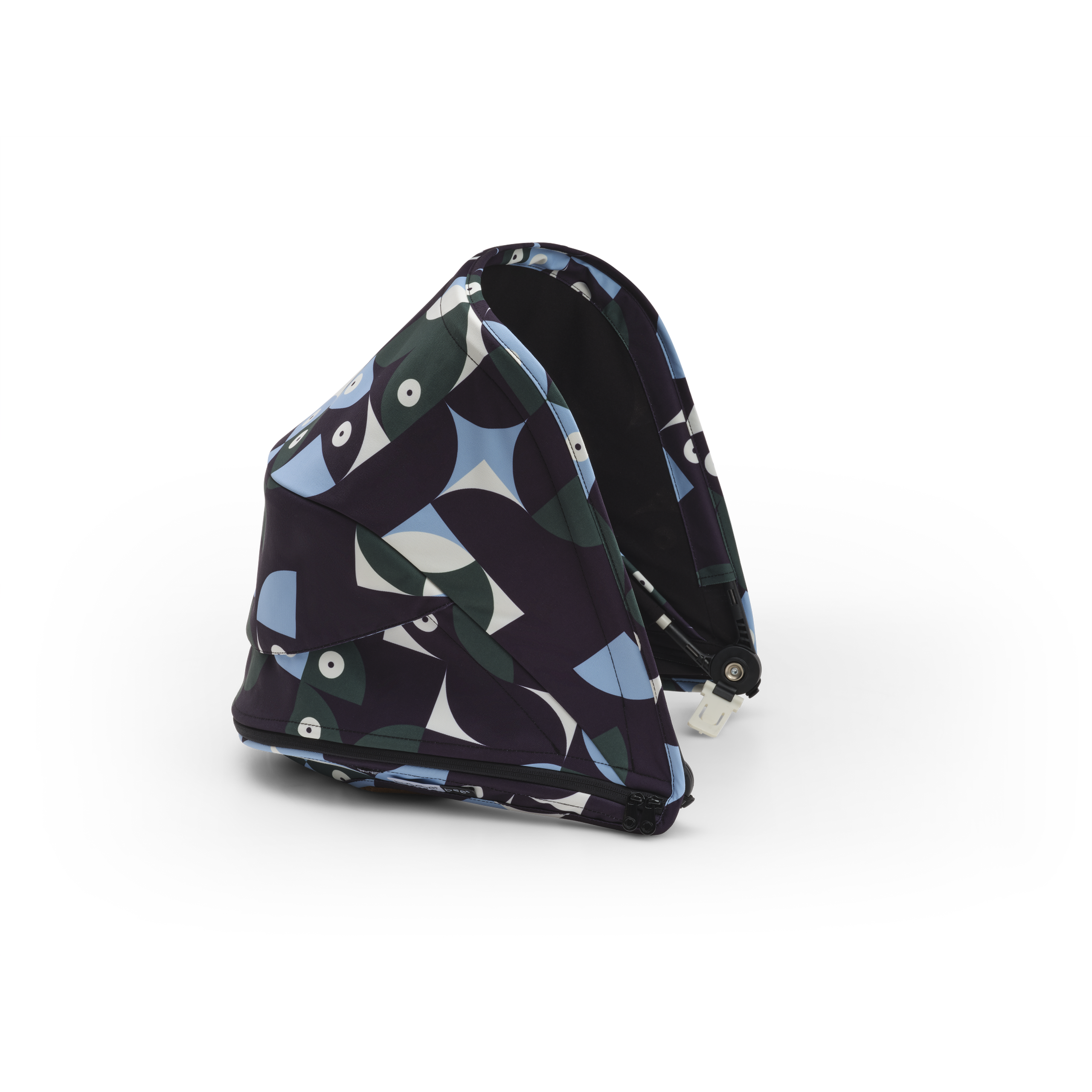 Bugaboo Bee 6 sun canopy Animal Explorer GREEN/ LIGHT BLUE - Thumbnail Slide 3 of 3