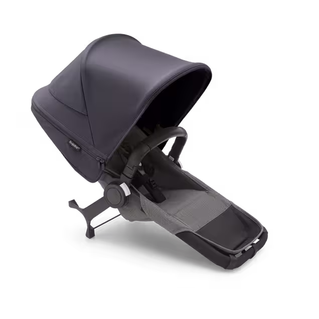 Bugaboo Donkey 5 Duo extension set complete GREY MÉLANGE-STORMY BLUE - Main Image Slide 1 of 1