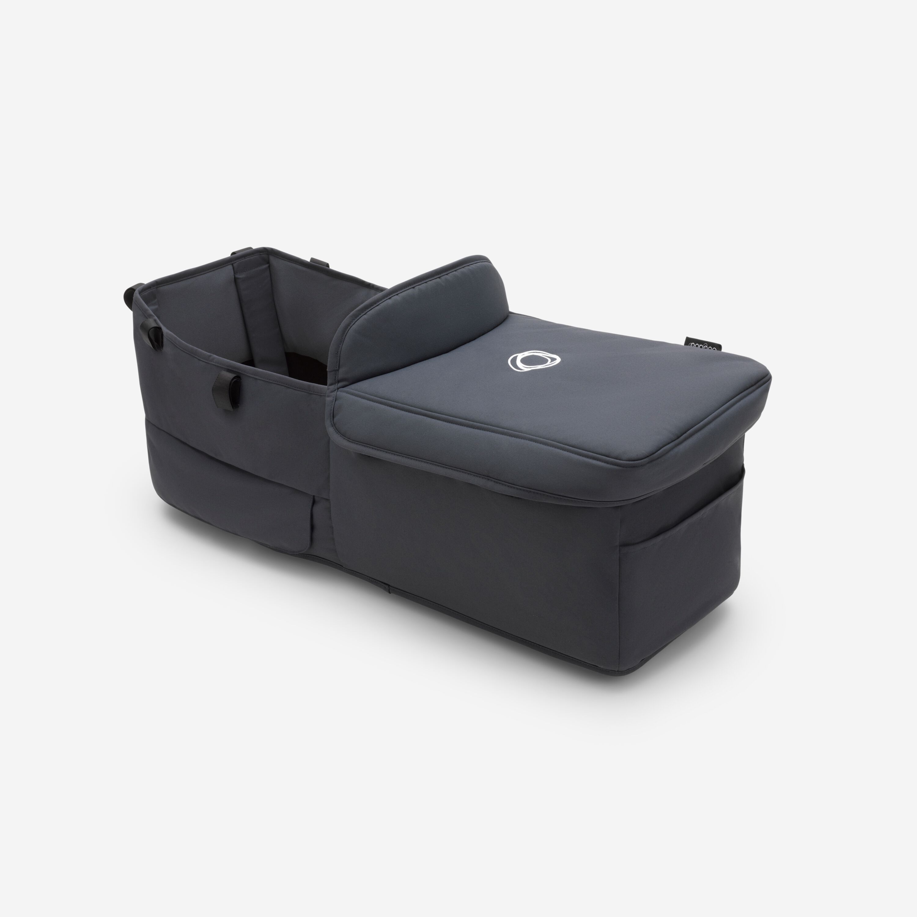 Refurbished Bugaboo Donkey 5 carrycot fabric complete UK STORMY BLUE - Main Modal Image Slide 1 of 2