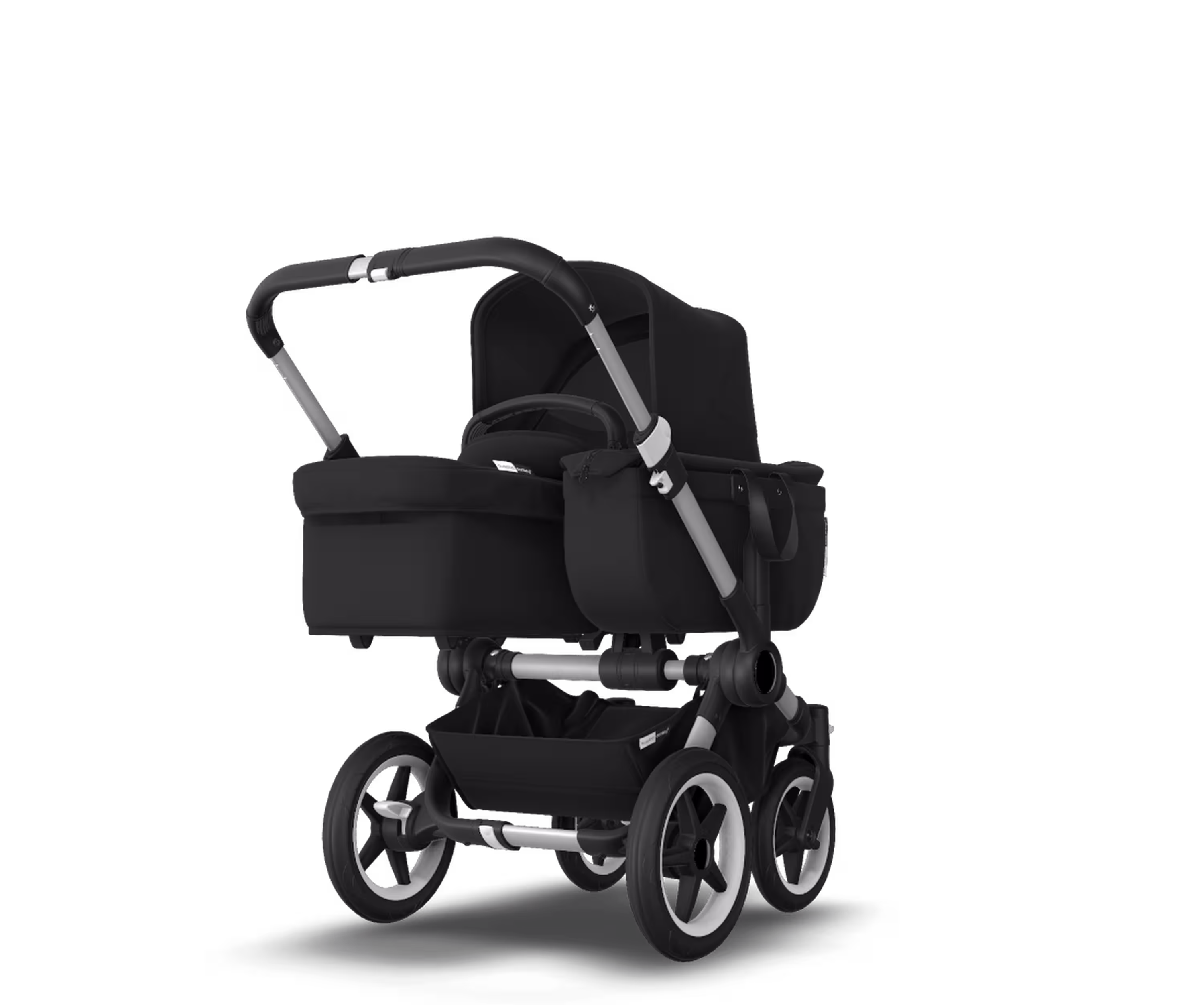 US - Bugaboo D3M stroller bundle aluminum black black - Main Modal Image Slide 1 of 4