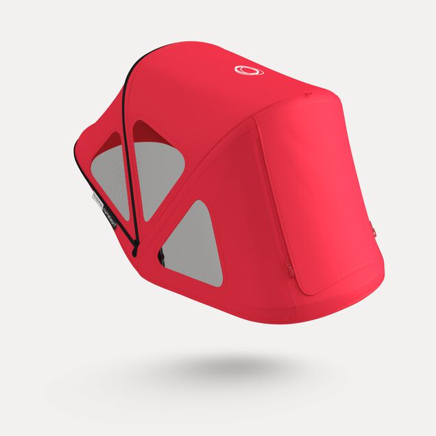 Bugaboo Fox/Cameleon3 breezy sun canopy NEON RED - Main Image Slide 1 of 8