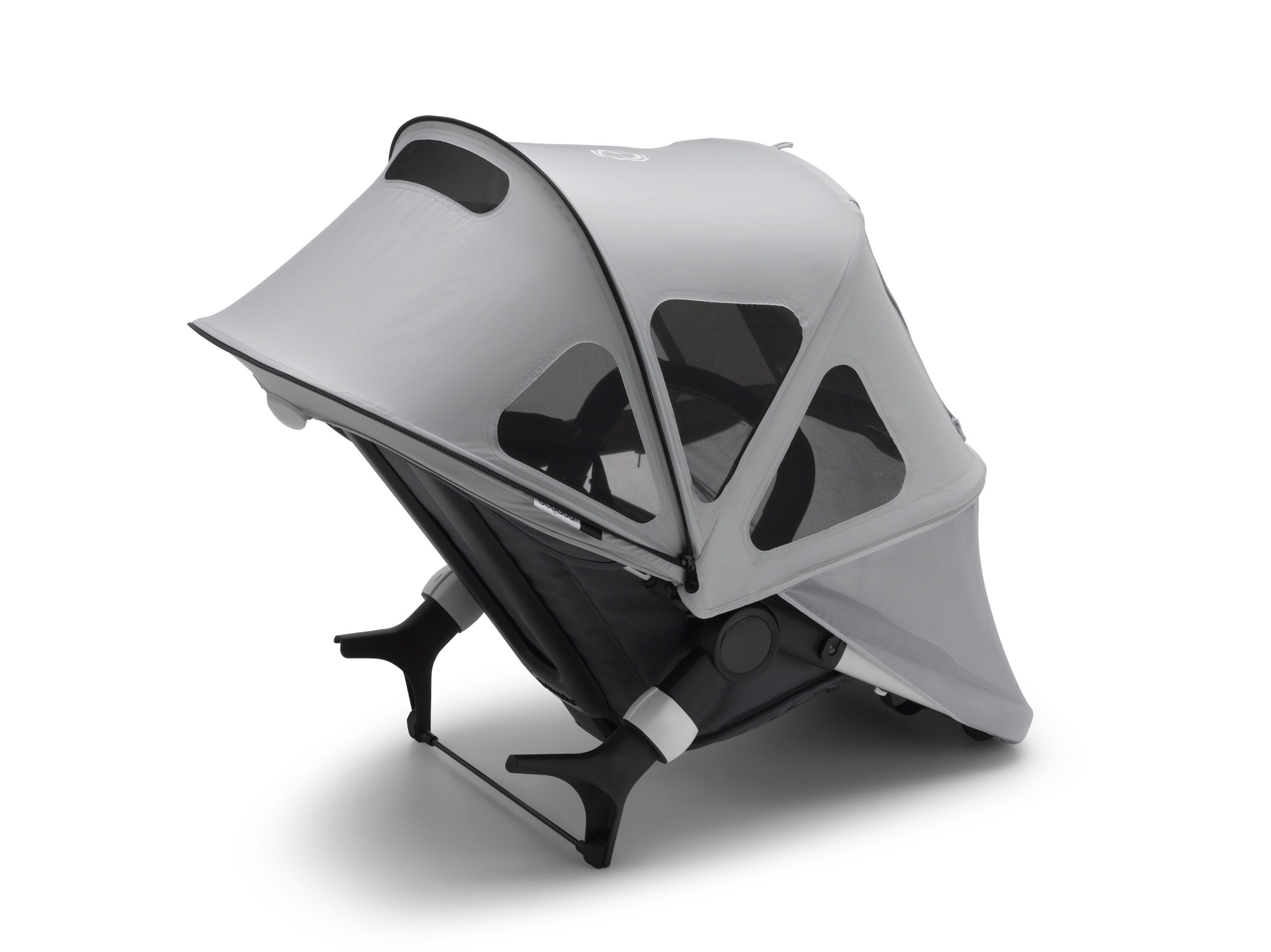 Refurbished Bugaboo Fox/Cameleon3/Lynx breezy sun canopy MISTY GREY - Main Modal Image Slide 5 of 5