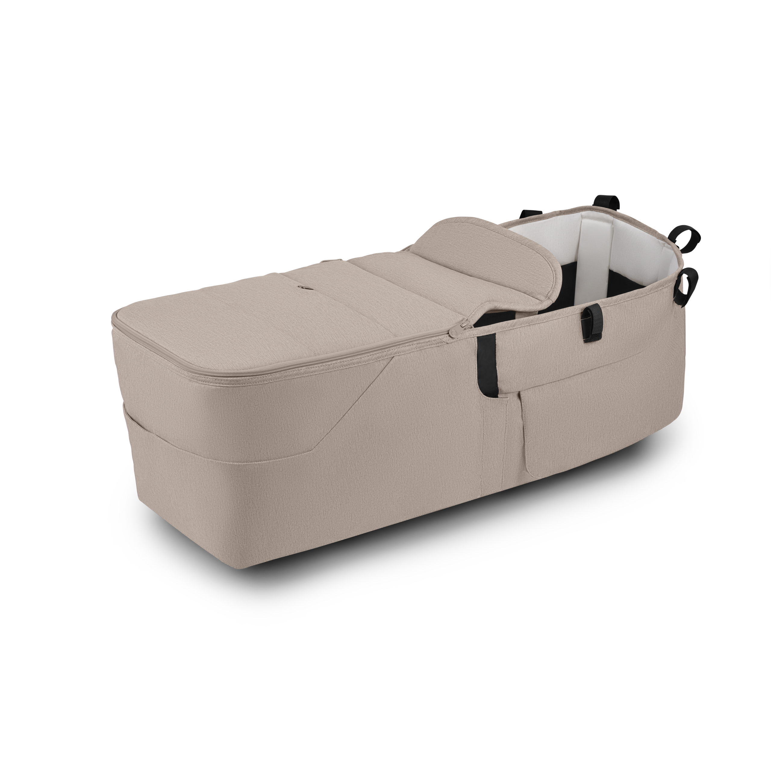 Bugaboo Donkey 6 twin bassinet fabric complete NA DESERT TAUPE MELANGE - Thumbnail Slide 1 of 1