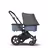 Bugaboo Cameleon3 Plus grey melange sun canopy, blue melange fabrics, black base - Thumbnail Slide 4 of 6