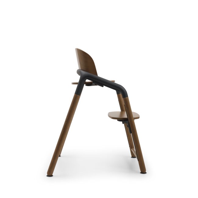 Side view of the Bugaboo Giraffe chair in warm wood/grey. - Main Image Slide 6 of 6