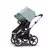 Bugaboo Donkey 3 Twin seat and bassinet stroller vapor blue sun canopy, black fabrics, aluminium base - Thumbnail Slide 6 of 9