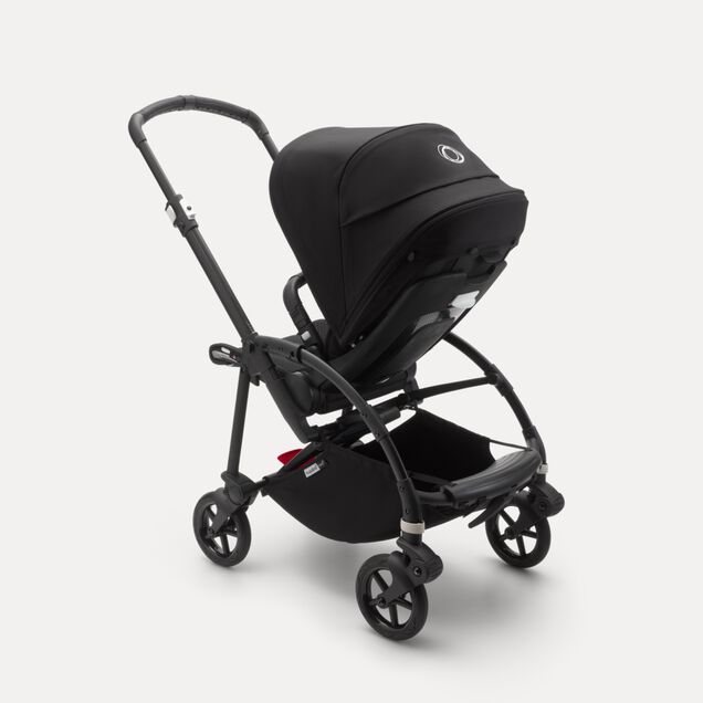 AU - B6 bassinet pram bundle black, black, black - Main Image Slide 5 of 5