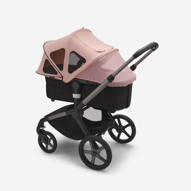 Bugaboo Fox/Cameleon3/Lynx breezy sun canopy v2 MORNING PINK - Main Image Slide 5 of 6