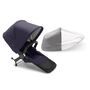 Refurbished Bugaboo Donkey 5 Classic Duo extension complete DARK NAVY - Thumbnail Slide 2 of 2