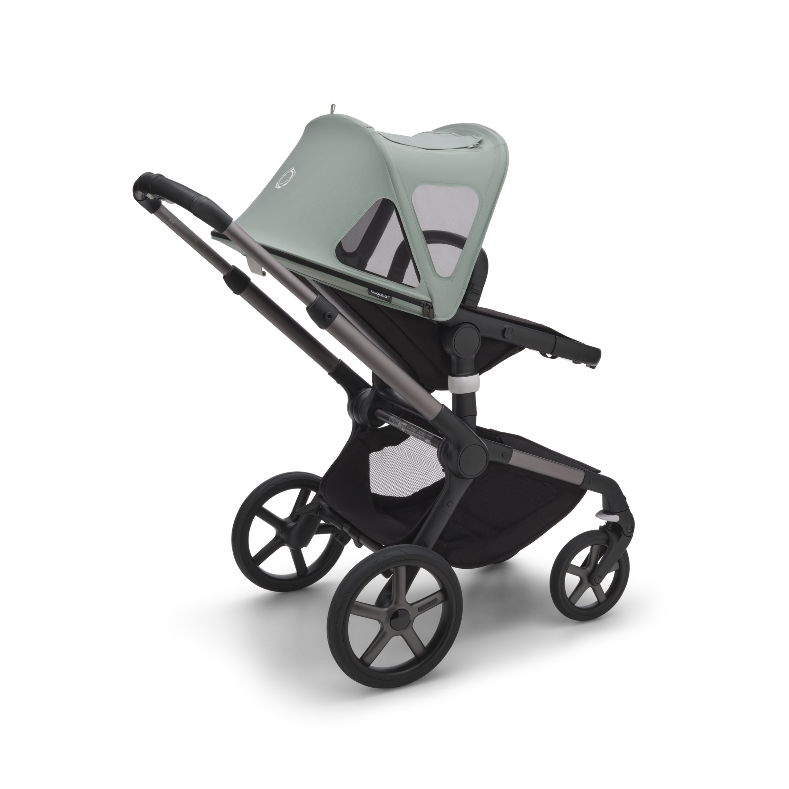 Bugaboo Fox/Cameleon3/Lynx breezy sun canopy v2 PINE GREEN - Thumbnail Slide 2 of 5