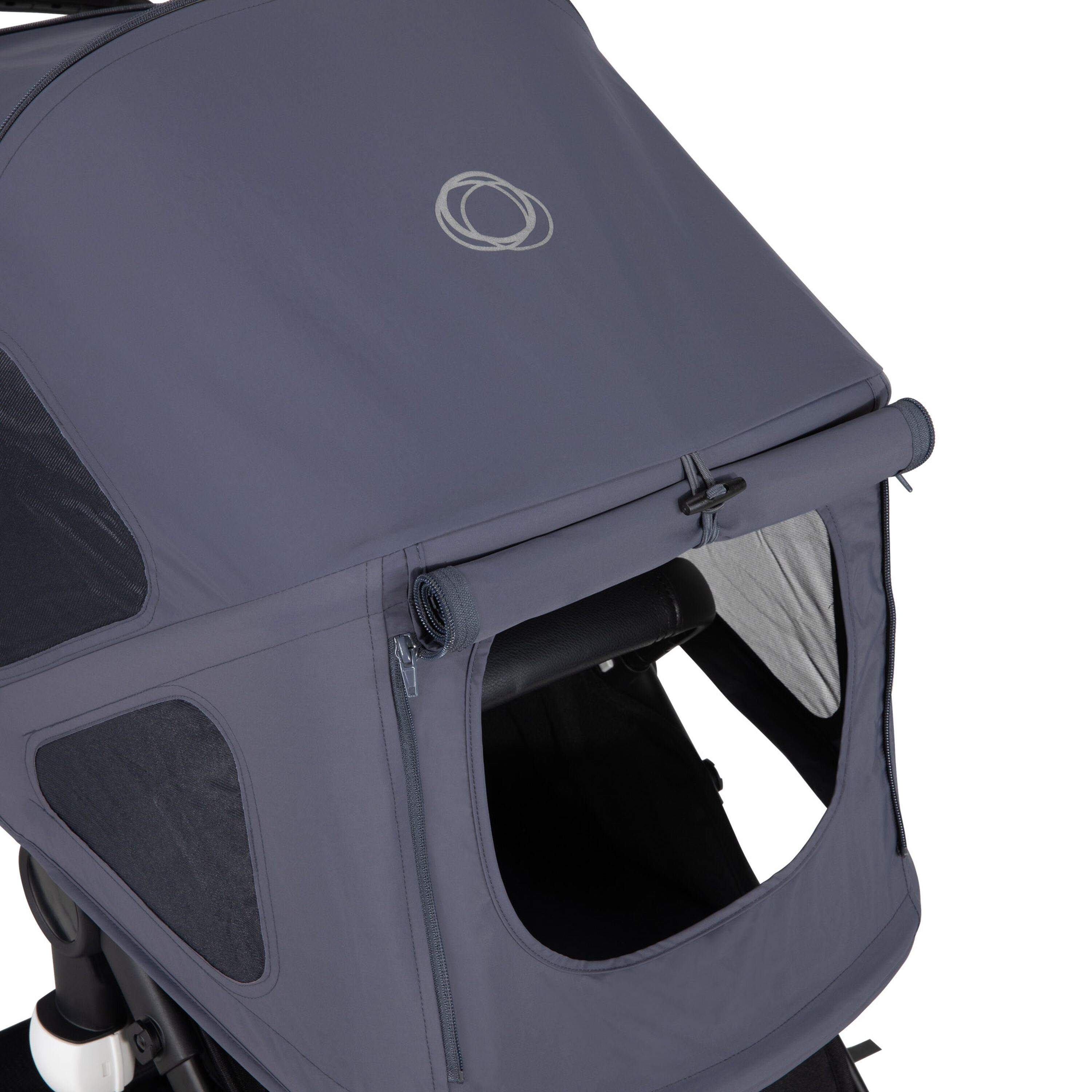 Refurbished Bugaboo Fox/Cameleon3 breezy sun canopy STELLAR/ STEEL BLUE - Main Modal Image Slide 8 of 20