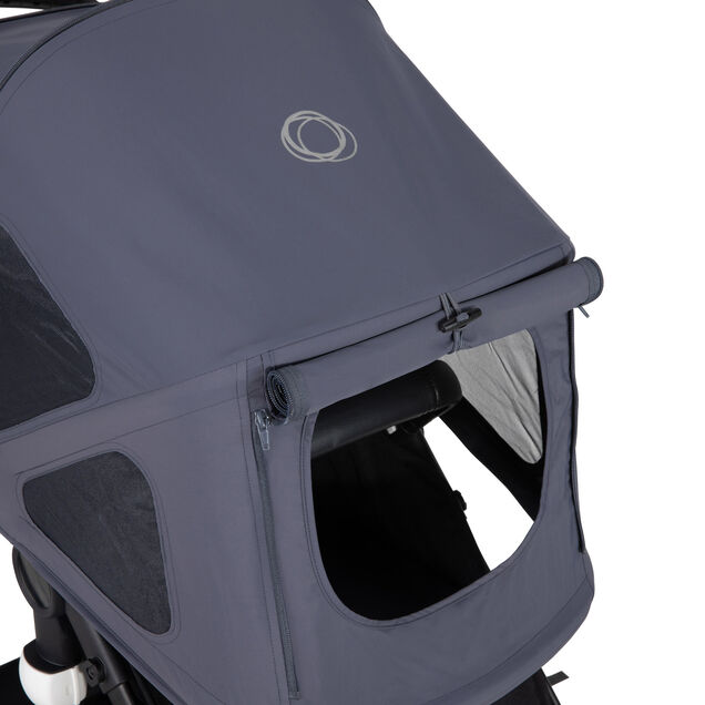 Refurbished Bugaboo Fox/Cameleon3 breezy sun canopy STELLAR/ STEEL BLUE - Main Image Slide 8 of 20