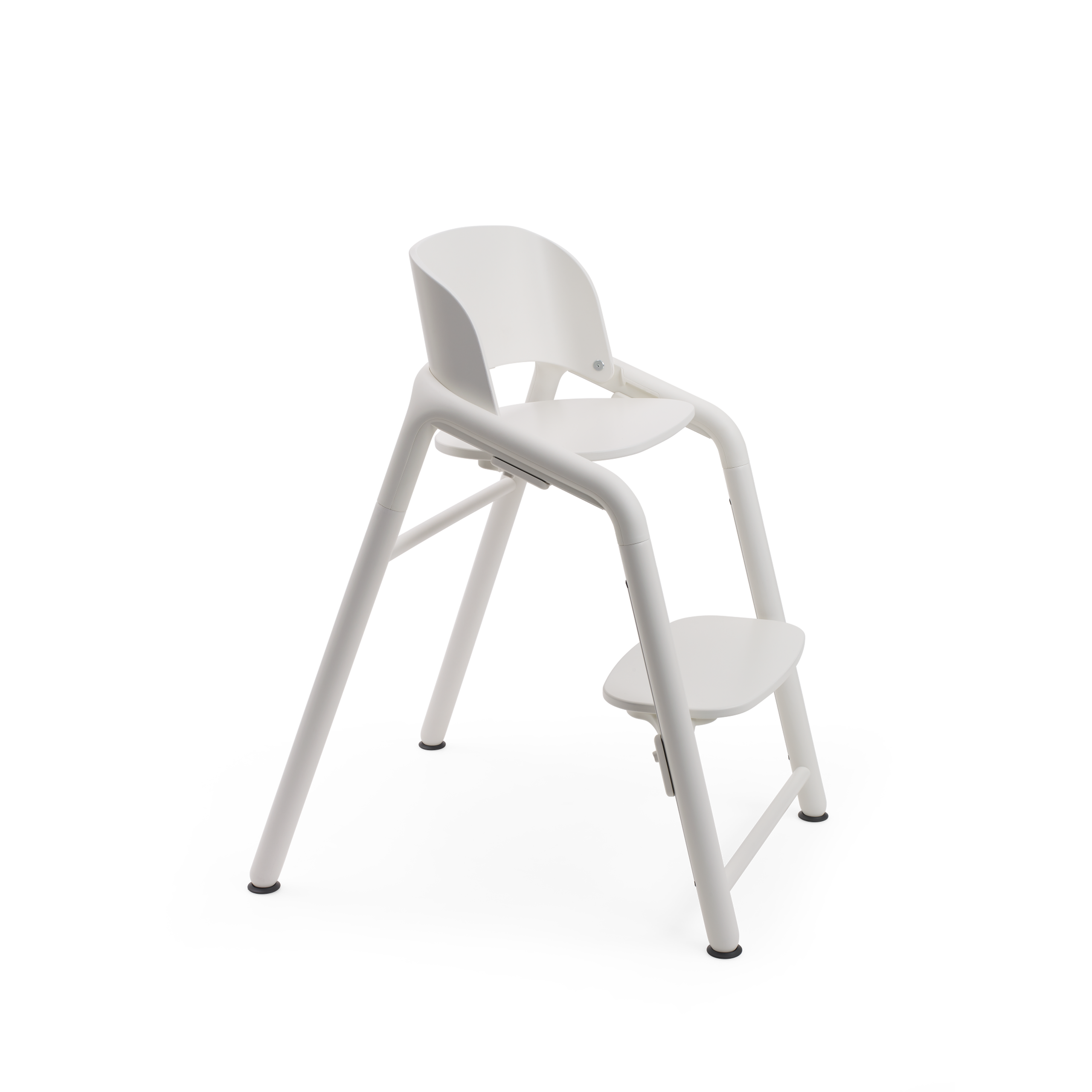 Bugaboo Giraffe chair in white. - Thumbnail Slide 1 of 6