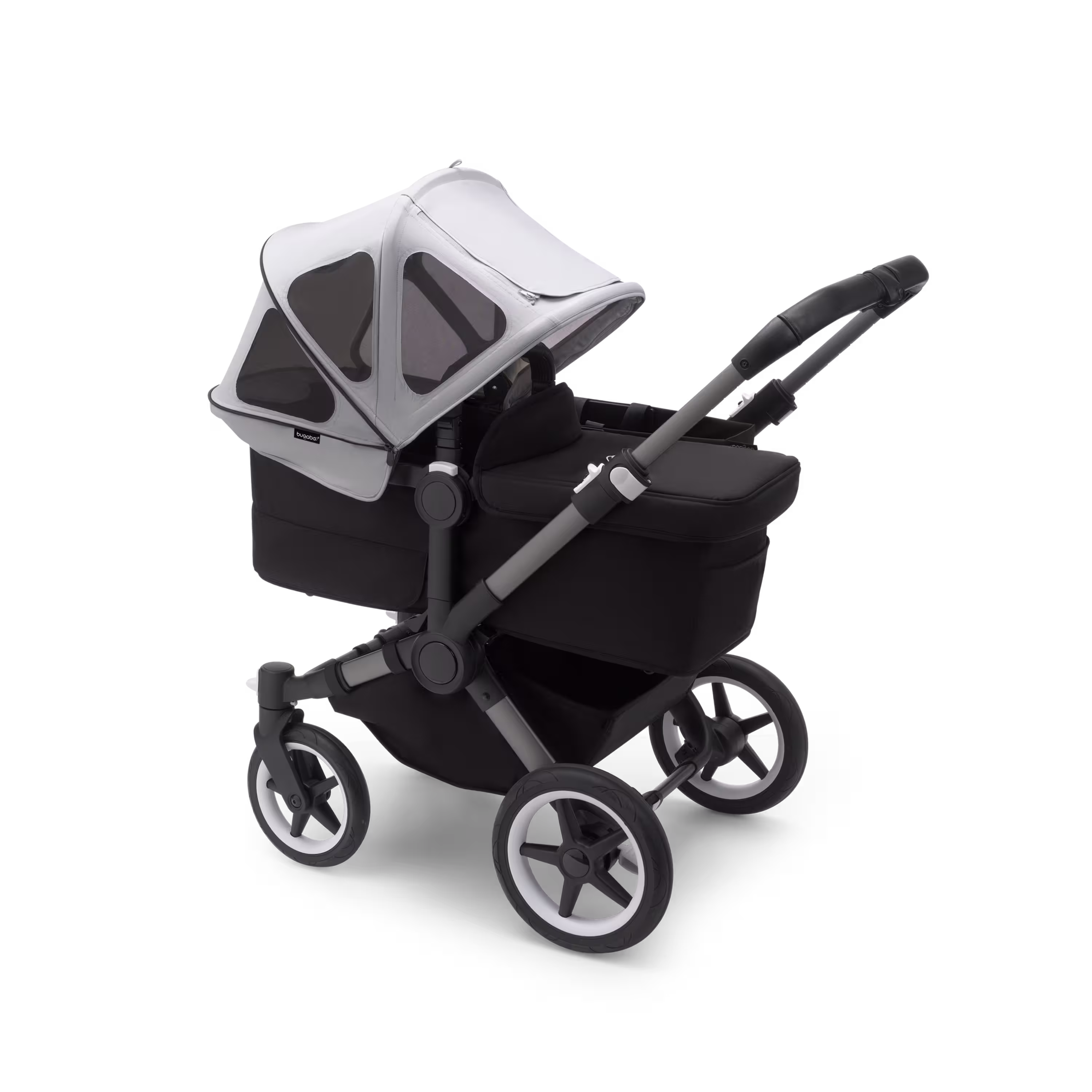 Refurbished Bugaboo Donkey breezy sun canopy MISTY GREY - Main Modal Image Slide 3 of 5